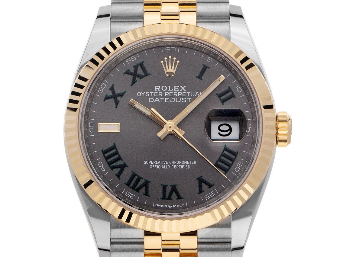 Rolex Datejust Wimbledon Ref.126233 Bj.2022 Full Set wie Neu