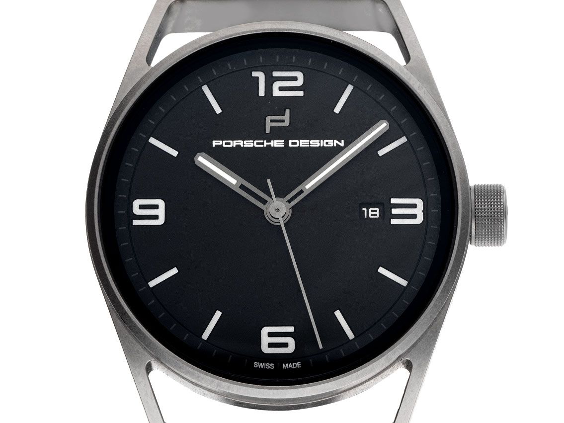 Porsche Design 1919 Datetimer Eternity Jubiläumsuhr Titan Automatik Armband Kautschuk Faltschließe 42mm Bj.2021 Box&Pap. Full Set Ungetragen