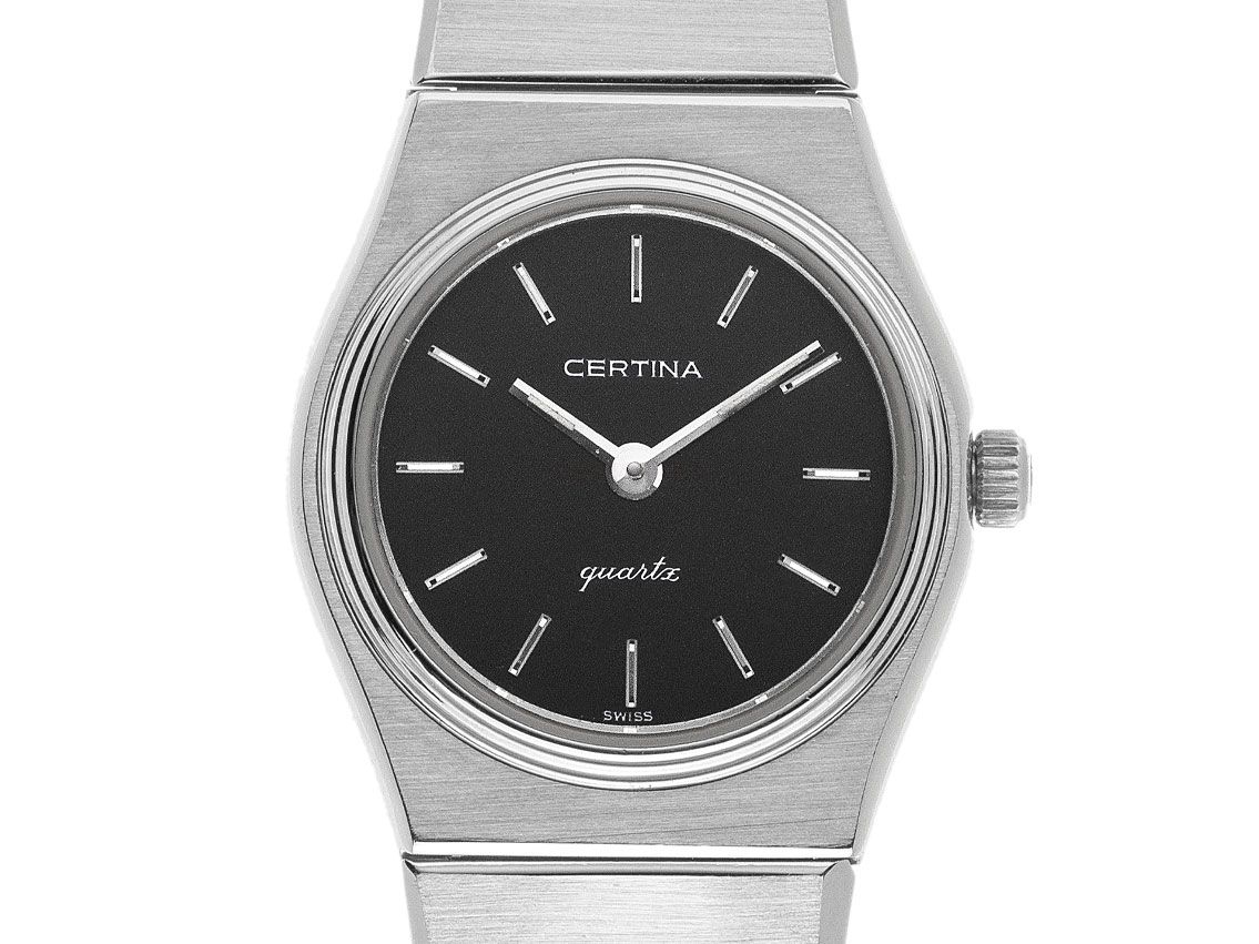Certina Newport Lady Ref.717302541 1985 Box&Beschreibung sehr gut Vintage 