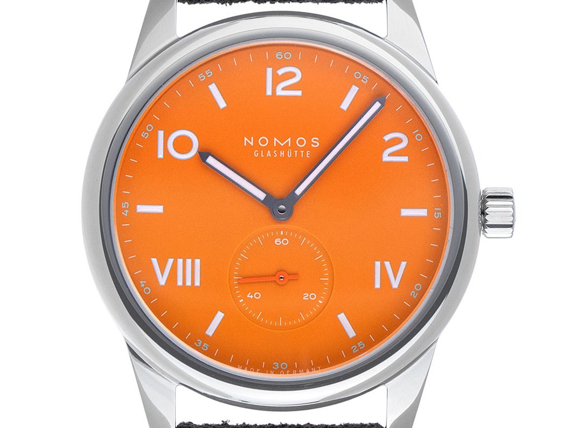 Nomos Glashütte Club Campus Future Orange Ref.729 2025 Full Set Neu