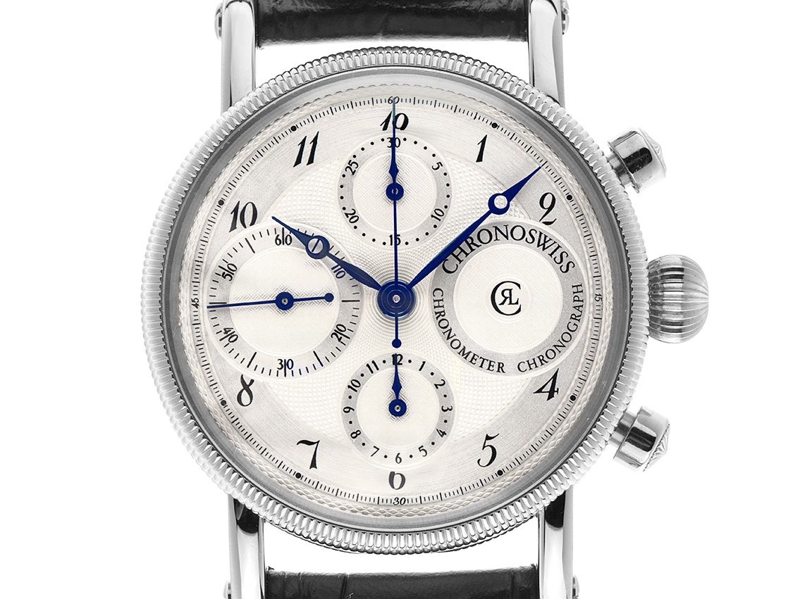 Chronoswiss Kairos Chronograph Ref.CH7523 1992 Full Set wie Neu Vintage 