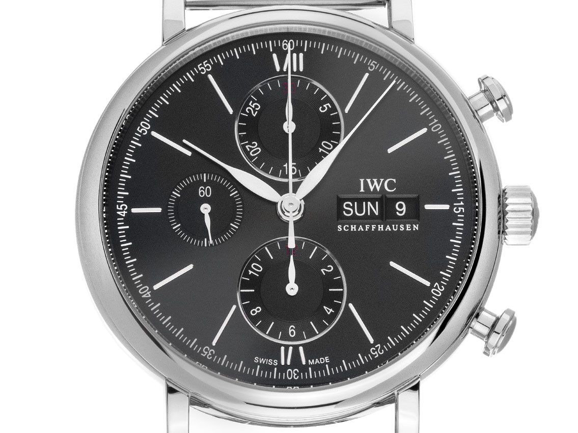 IWC Portofino Chronograph Ref.IW391030 2017 Full Set wie Neu Vintage