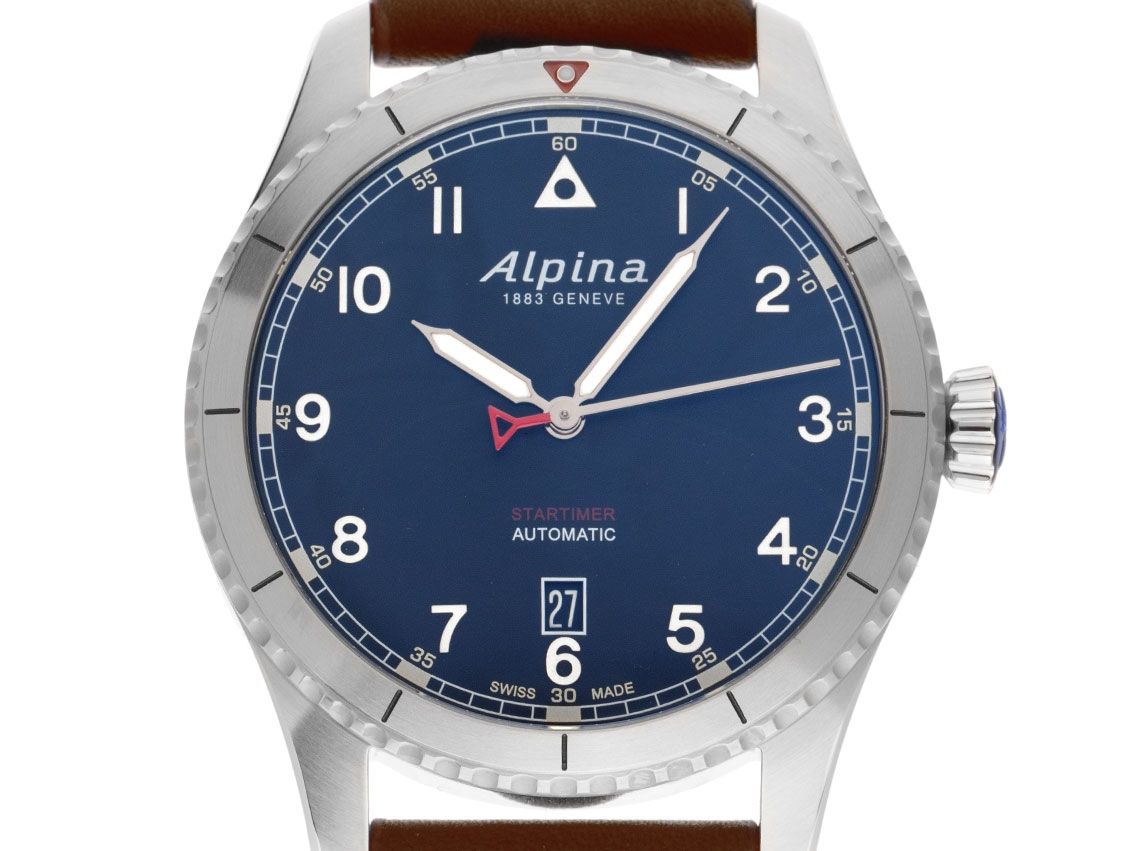 Alpina Startimer Pilot Ref.AL-525NW4S26 Full Set Neu