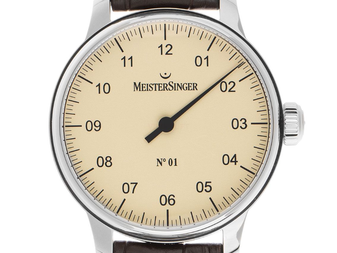 Meistersinger No.1 Elfenbein Ref.AM3303 Full Set Ungetragen