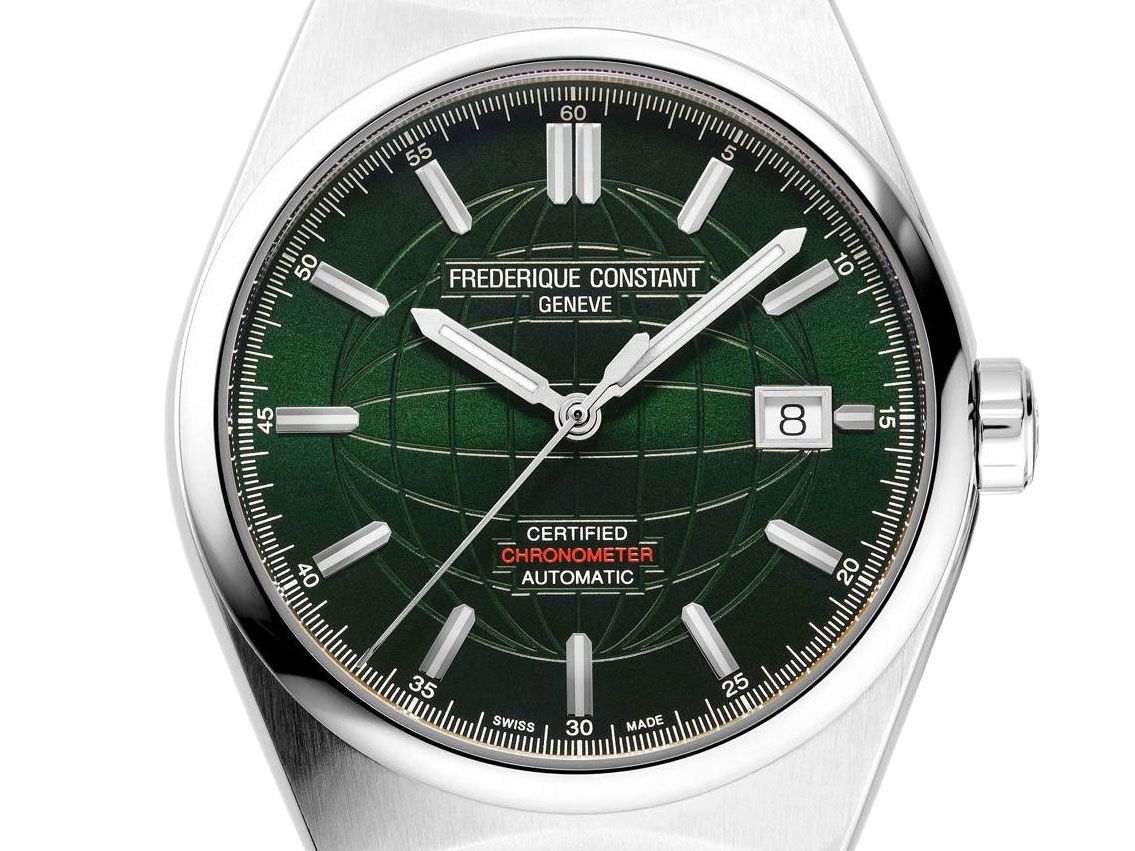 Frederique Constant Highlife Stahl Automatik Chronometer Armband Stahl 39mm Ref.FC-303G3NH6B Box&Pap. Full Set Neu