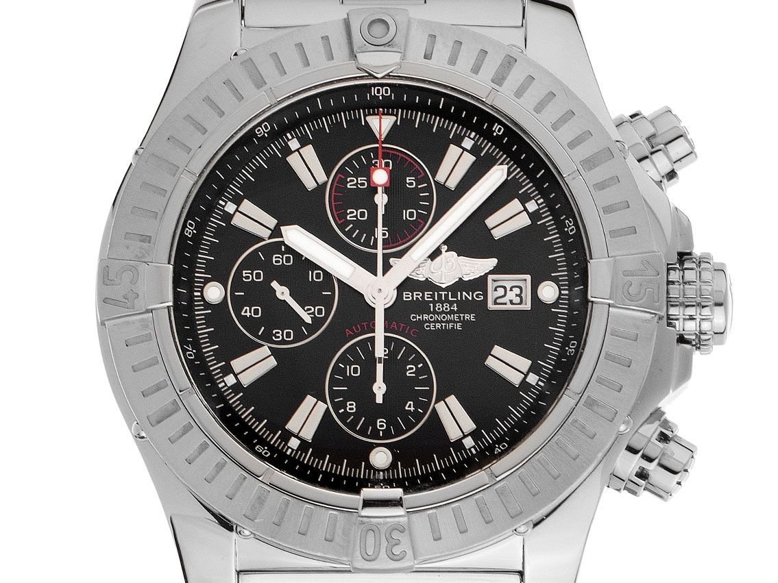 Breitling Super Avenger Ref.A1337011 2013 Full Set wie Neu Vintage