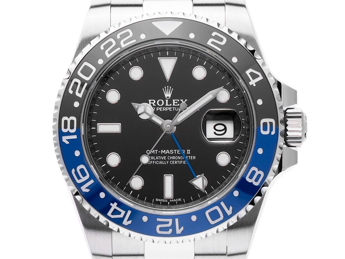 Rolex GMT Master II Batman Ref.116710BLNR 2015 Full Set wie Neu Vintage 