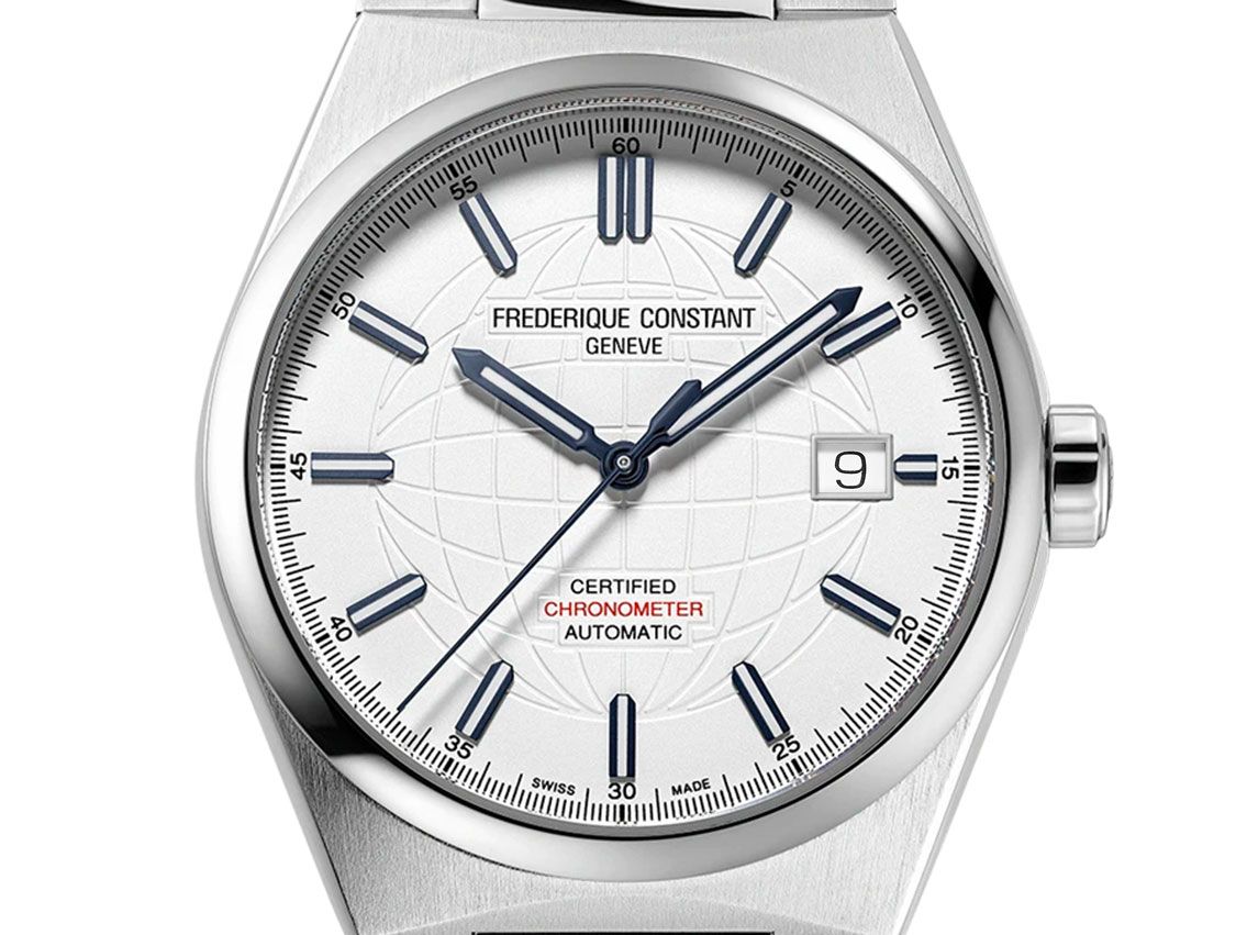 Frederique Constant Highlife Automatic Stahl Automatik Chronometer Armband Stahl 39mm Ref.FC-303S3NH26B Box&Pap. Full Set Neu