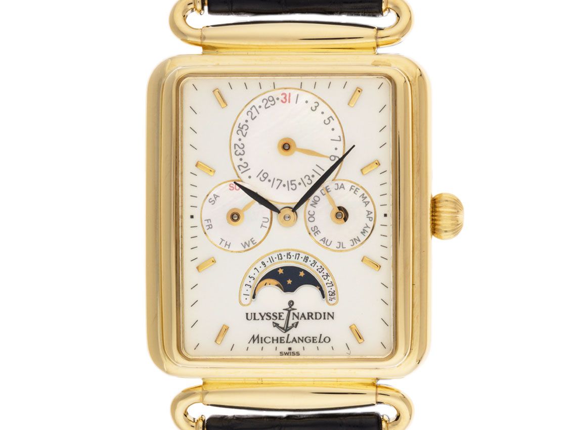 Ulysse Nardin Michelangelo Ref.161-42 1993 Full Set wie Neu Vintage