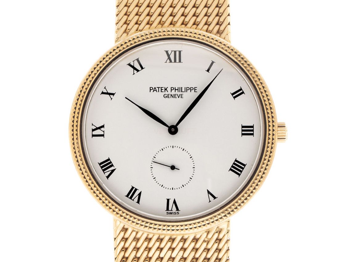 Patek Philippe Calatrava Ref.3919-005 1997 Full Set wie Neu Vintage 