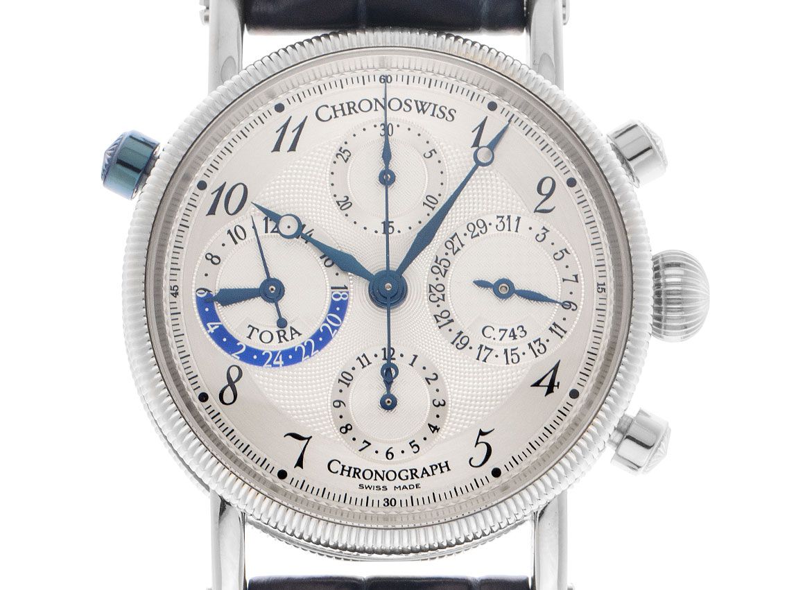 Chronoswiss Tora GMT Ref.CH7423 2008 Full Set wie Neu Vintage 