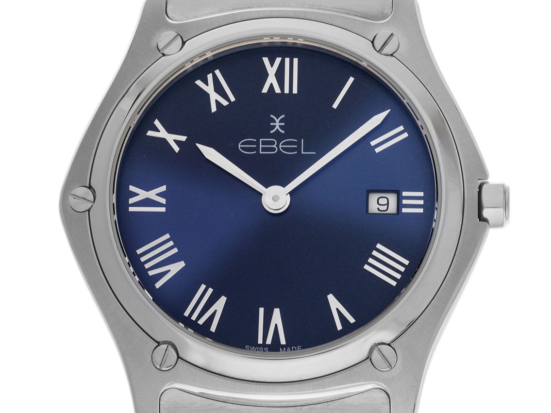Ebel Sport Classic Stahl Quarz Armband Stahl Ref.1216420A Bj. 2020 Box&Pap. Full Set wie Neu