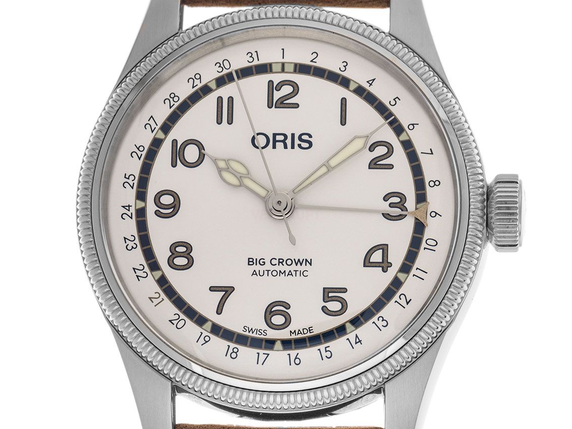 Oris Big Crown Roberto Clemente Limitiert Ref.01 754 7741 4081 2020 Full Set wie Neu Vintage