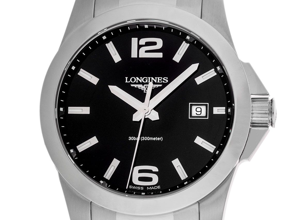 Longines Conquest Ref.L3.659.4.56.6 2013 Full Set sehr gut Vintage
