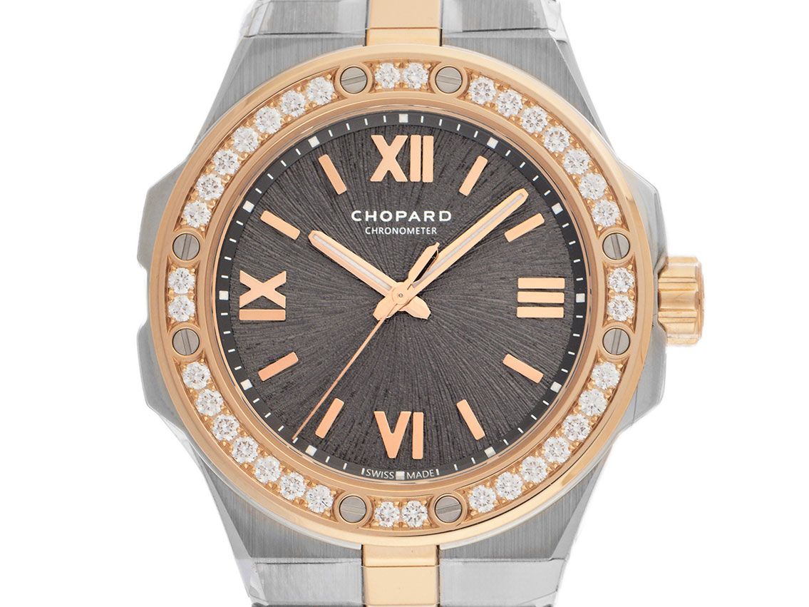 Chopard Alpine Eagle Diamanten Ref.298617-6002 2024 Full Set Ungetragen