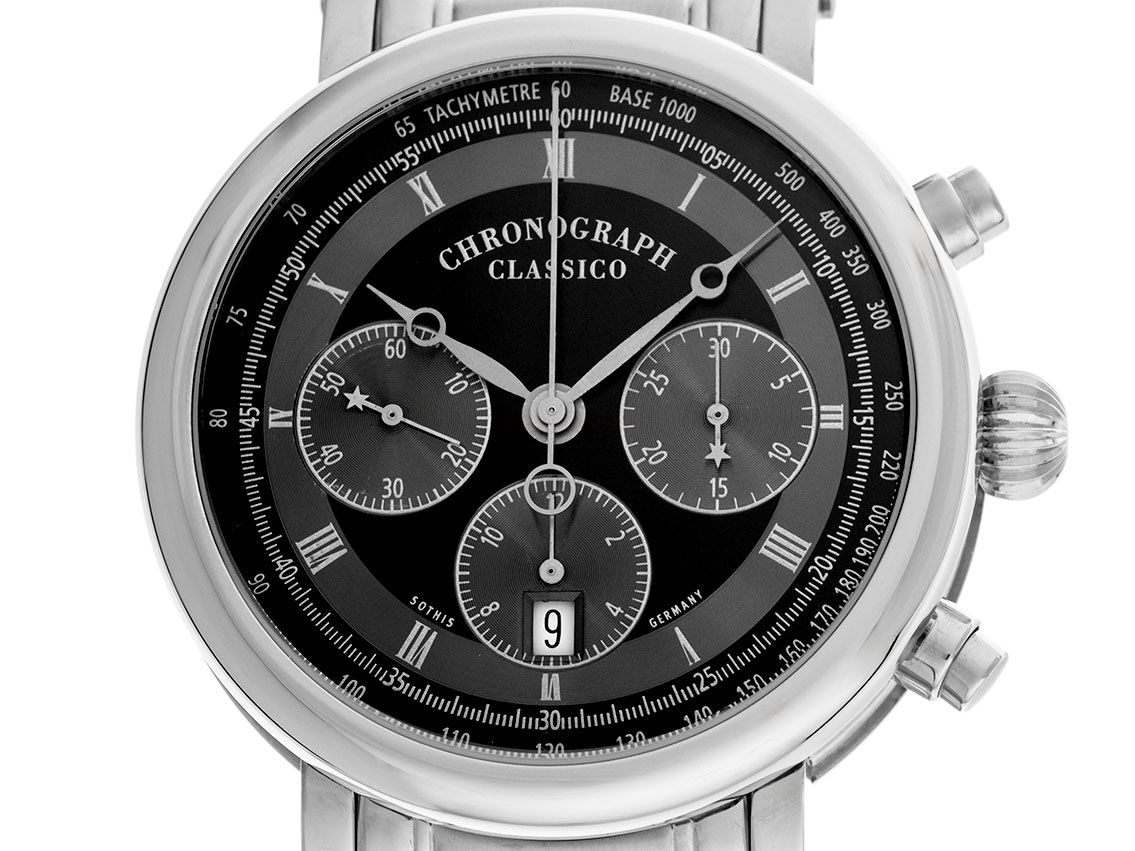 Sothis Classico Chronograph Ref.021002-B 2004 Full Set wie Neu Vintage