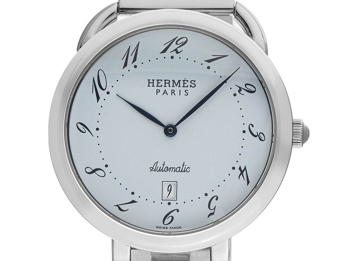 Hermes Arceau Ref.AR4.810 2014 Full Set wie Neu Vintage 