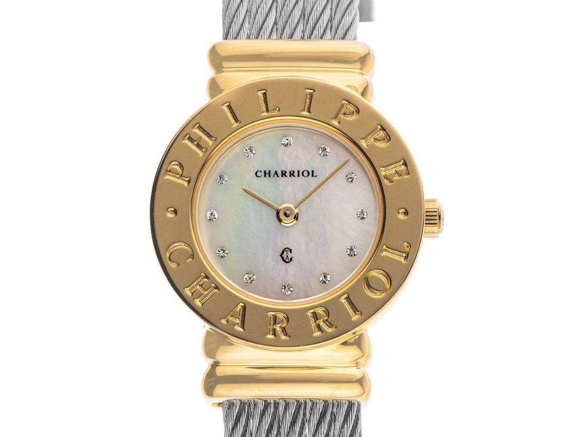 Philippe Charriol St. Tropez Ref.028.01.080 2006 Full Set sehr gut Vintage 