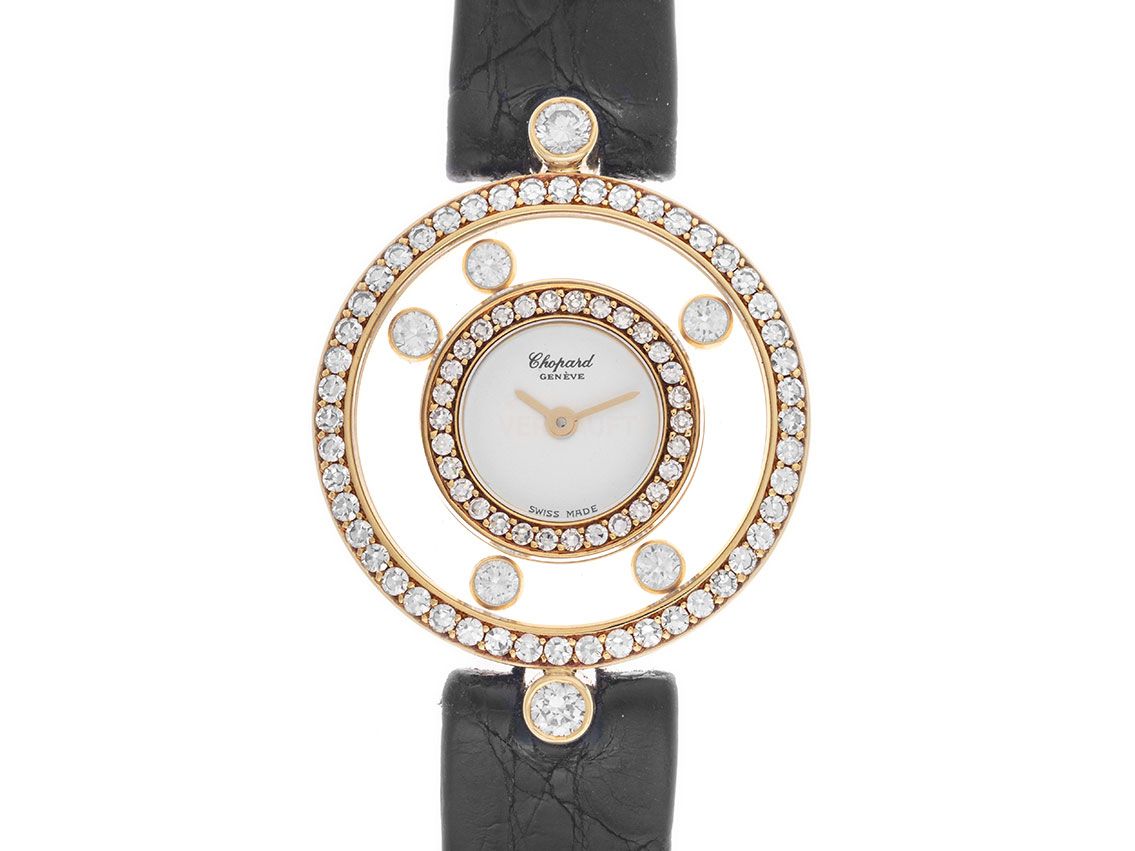 Chopard Happy Diamond Ref.4097 1995 original Box sehr gut Vintage