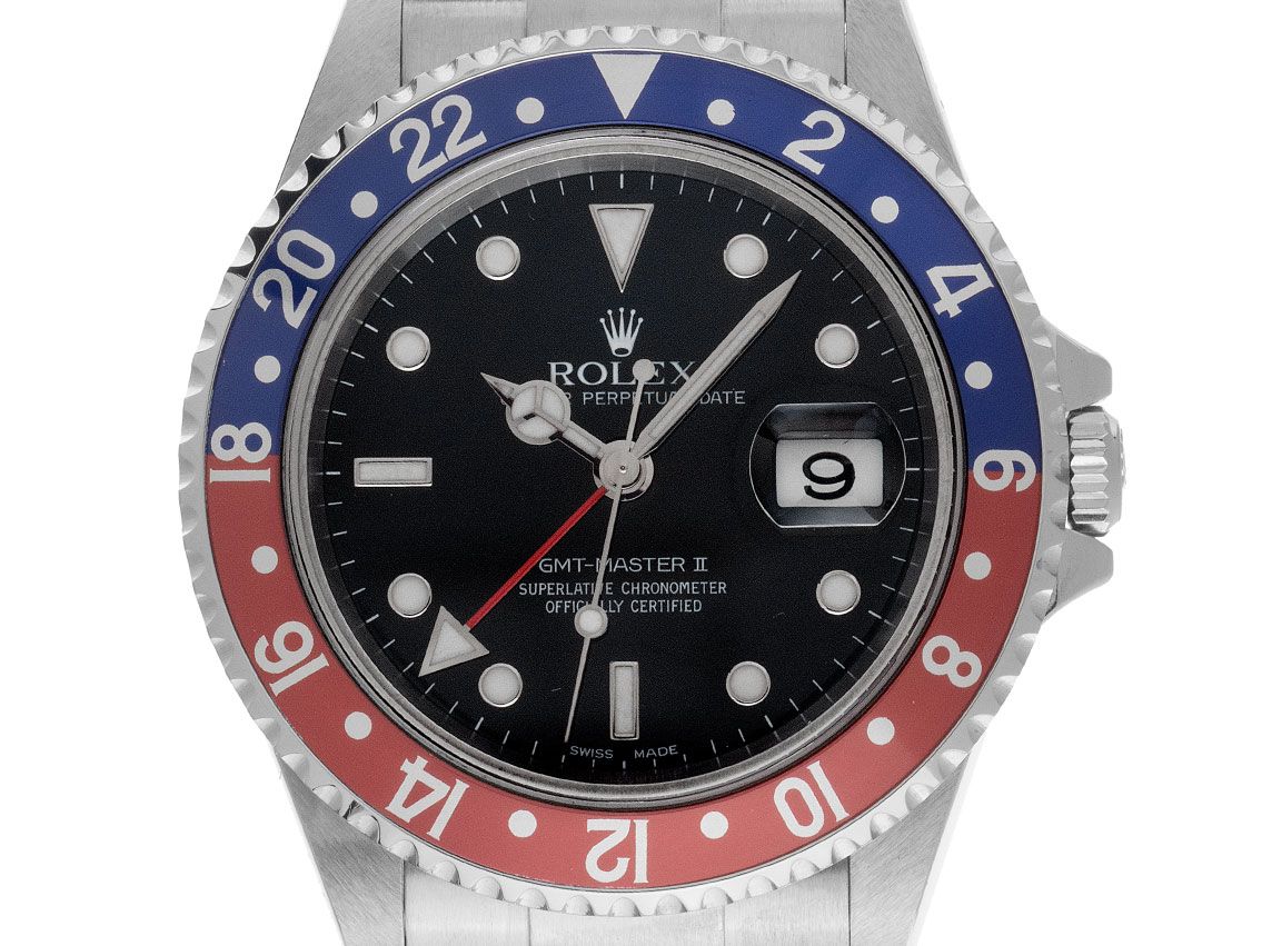 Rolex GMT Master II Pepsi Ref.16710T Bj.2005 Full Set wie Neu Vintage