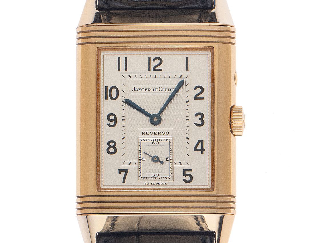 Jaeger-leCoultre Reverso Duetto Duoface Ref.270.2.54 1996 Full Set wie Neu Vintage 