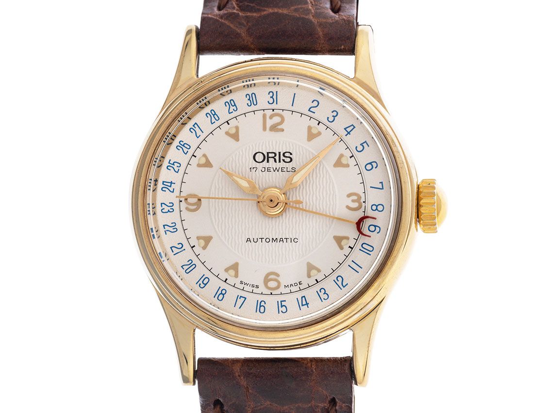 Oris Big Crown Date Ref.7405 1996 Box sehr gut Vintage
