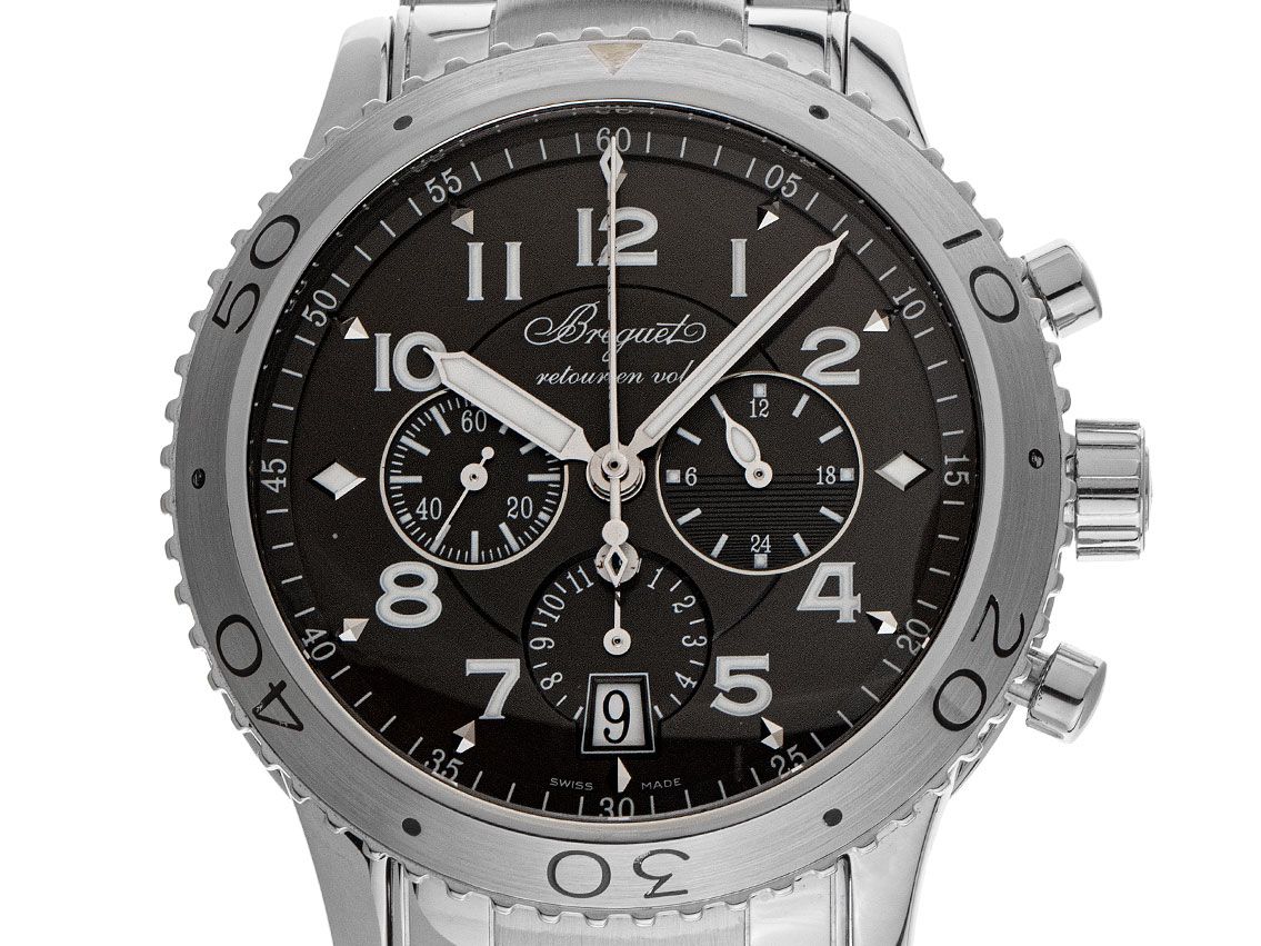 Breguet Type XXL Chronograph Ref.3810 ST 92 SZ9 2006 Full Set wie Neu Vintage