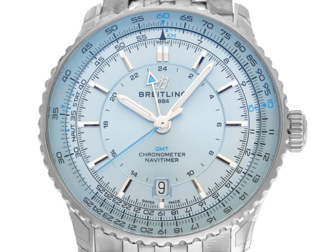 Breitling Navitimer GMT Ref.A32310171C1A1 Bj.2023 Full Set wie Neu