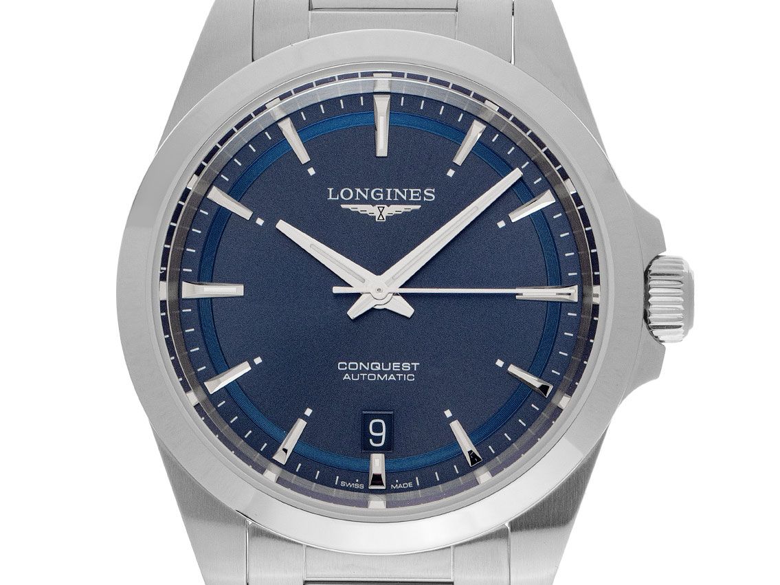Longines Conquest Ref. L3.720.4.92.6 2025 Full Set Ungetragen