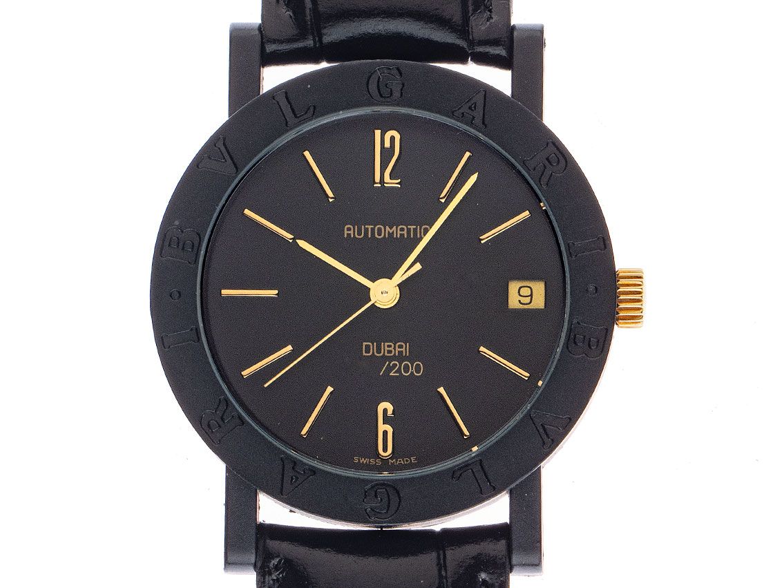 Bulgari Städteuhr Dubai Ref.BB33VDL 2004 original Box wie Neu Vintage