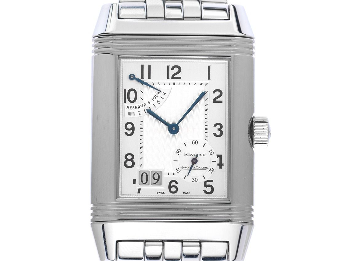 Jaeger-leCoultre Reverso Grande Date Ref.220.8.15 2008 Full Set wie Neu Vintage