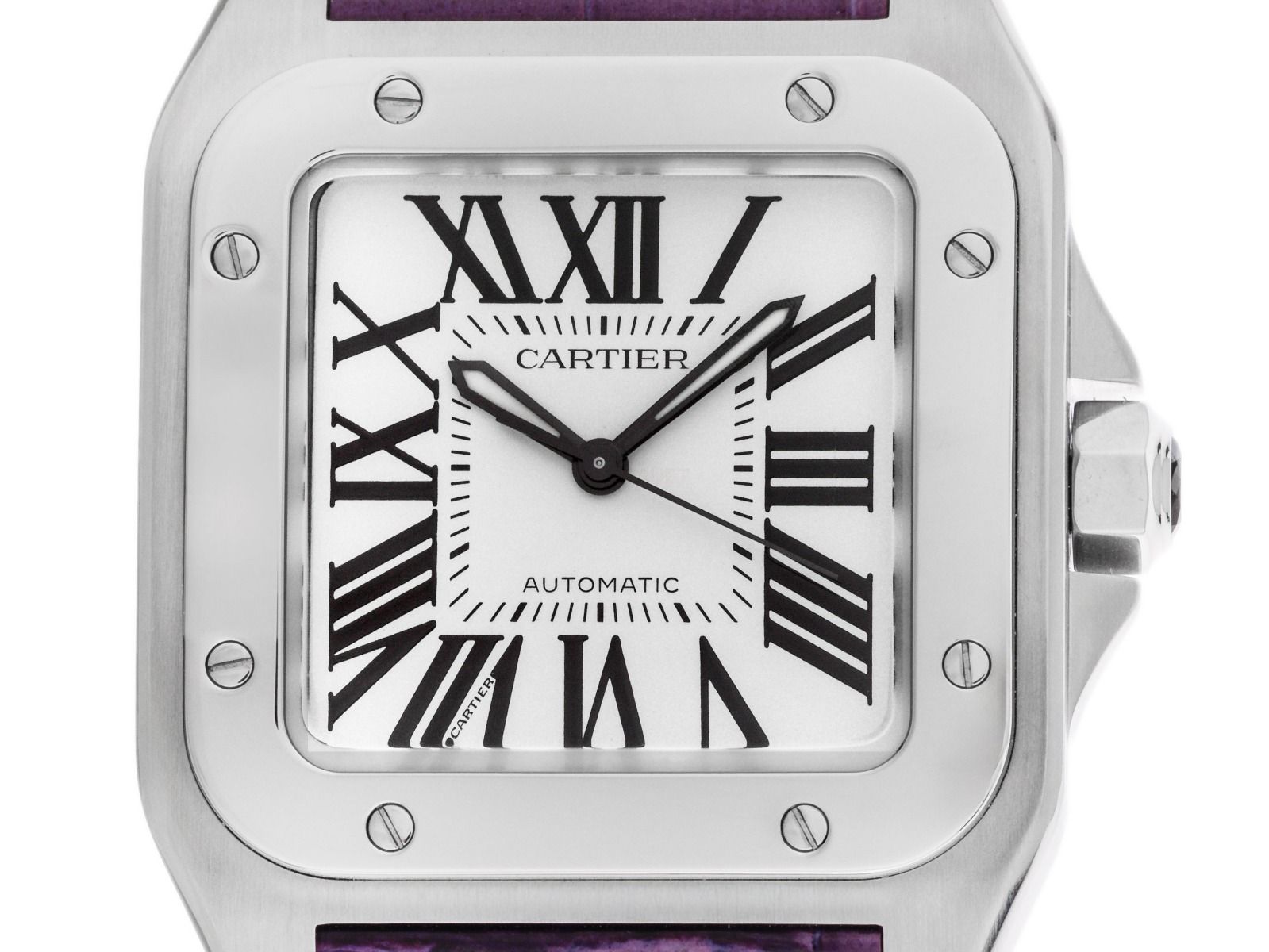 Cartier Santos 100 GM Großes Modell Ref.2878 2015 Full Set wie Neu Vintage