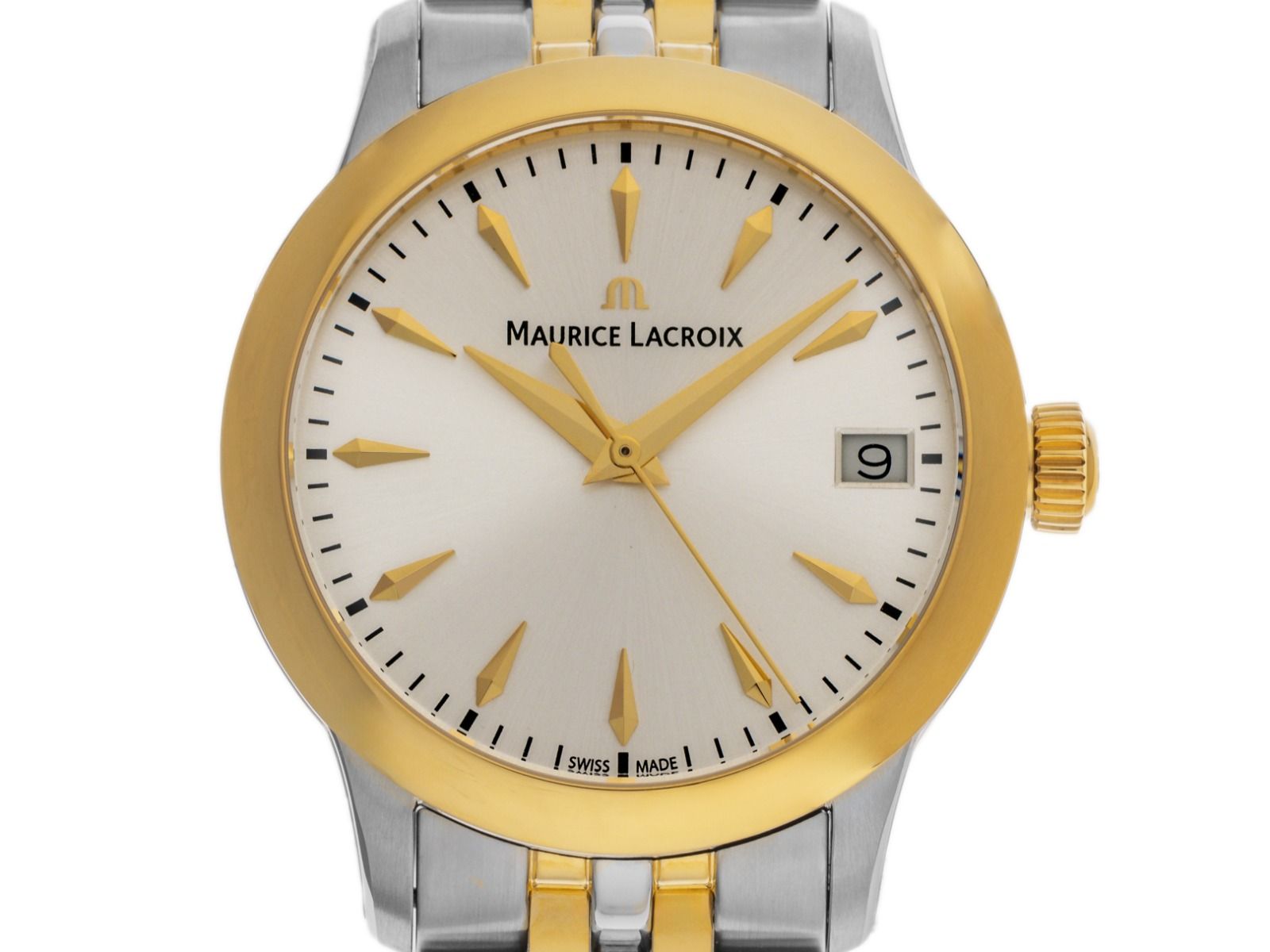 Maurice Lacroix 1975 Quartz Ref.751006-PVY12-131-1 Full Set Neu