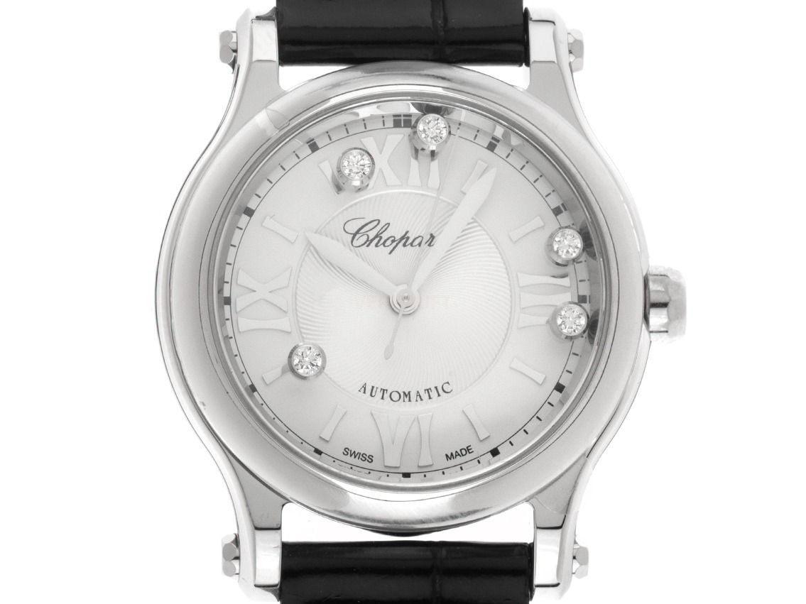 Chopard Happy Sport Diamanten Ref.278573-3011 2026 Full Set Ungetragen