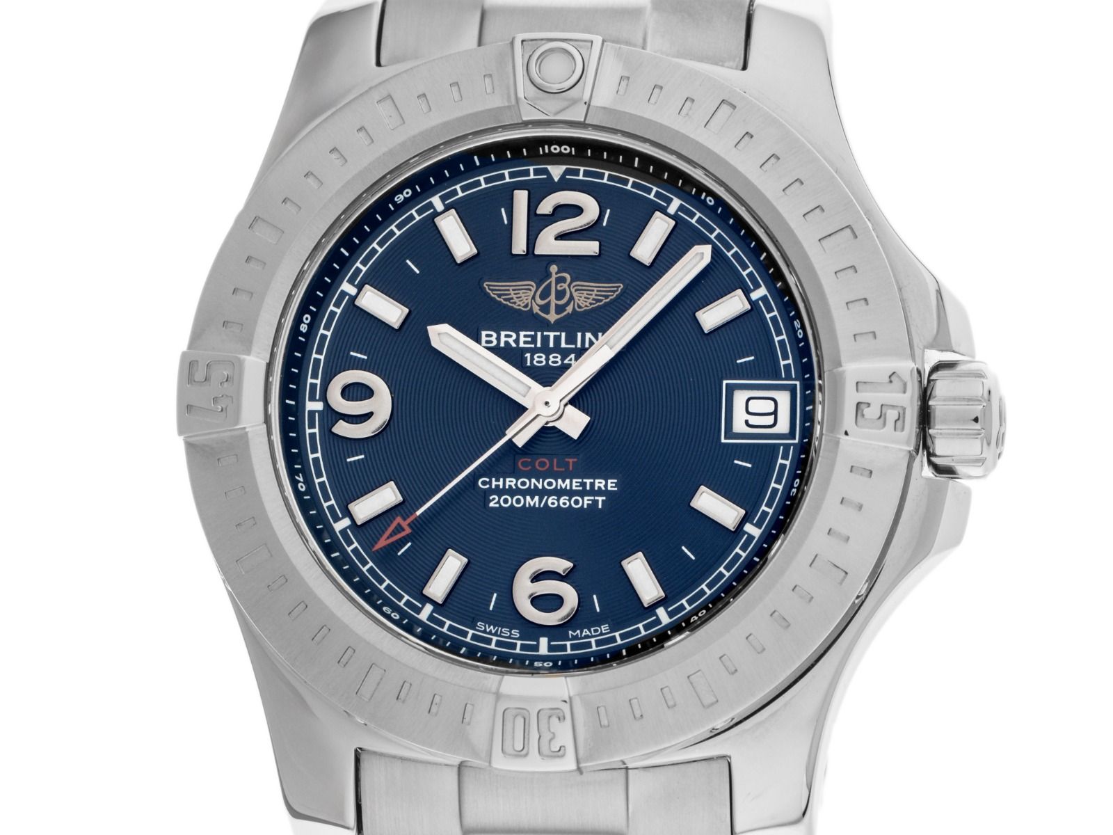 Breitling Colt Ref.A7438911/C913 2019 Full Set wie Neu Vintage