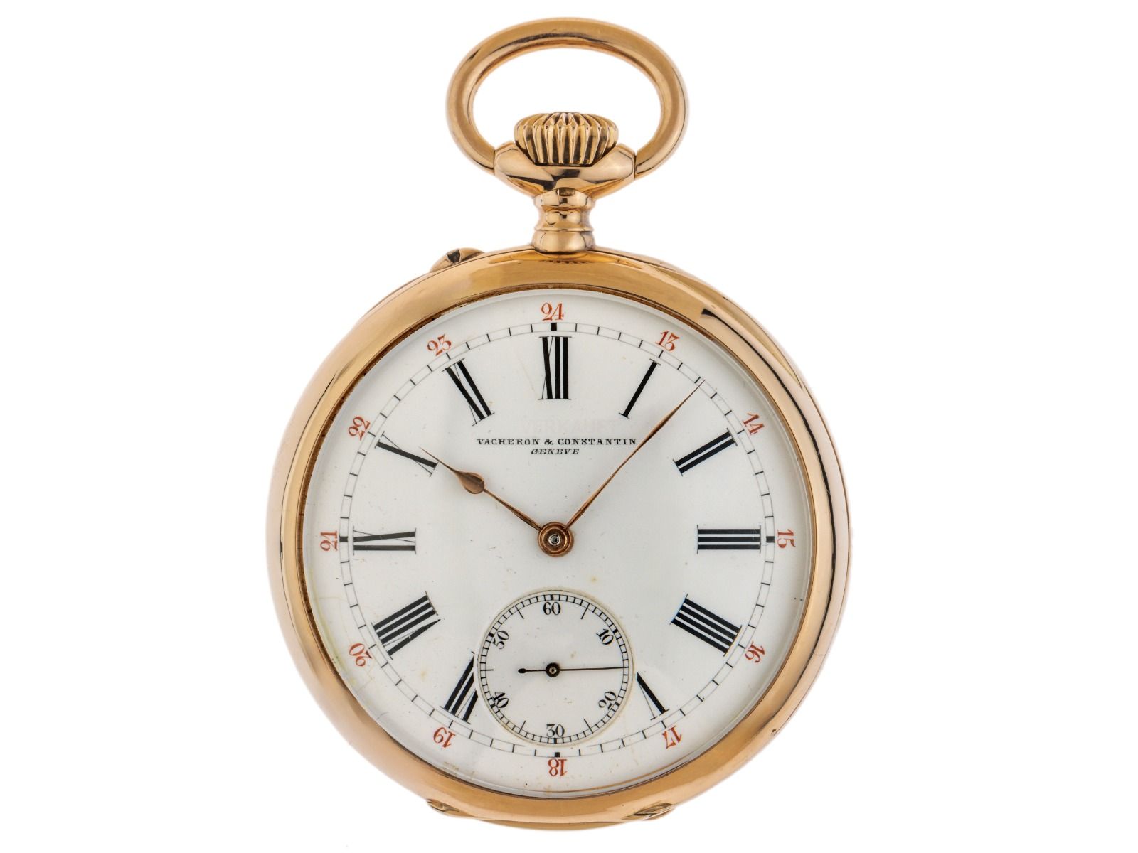Vacheron Constantin Taschenuhr 1945 original Box sehr gut Vintage 