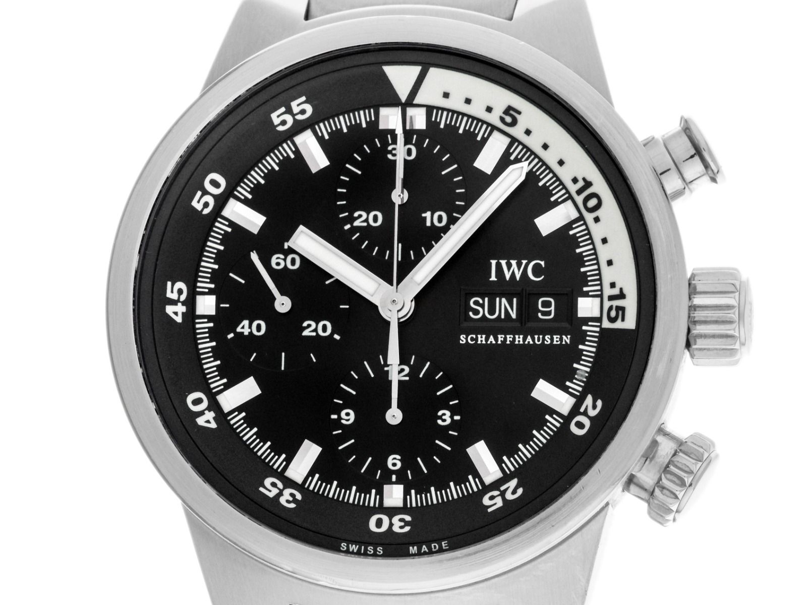 IWC Aquatimer Aquatimer Chronograph Day-Date Ref.IW371928 2007 original Box sehr gut Vintage