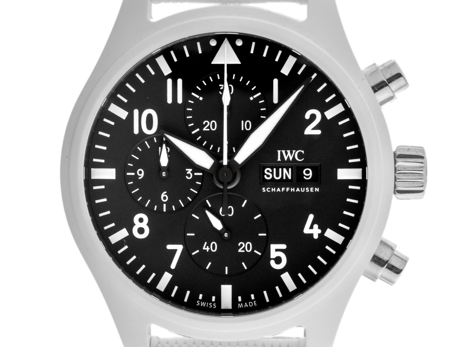 IWC Pilot´s Watch Top Gun Keramik Ref.IW389105 2026 Full Set Ungetragen