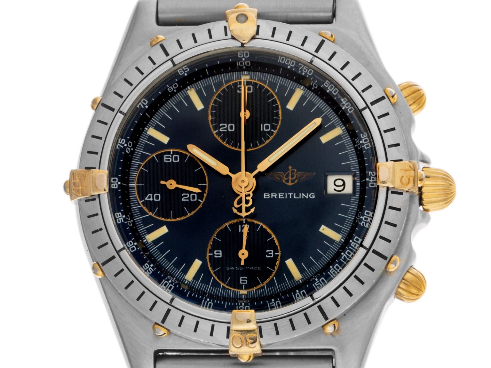 Breitling Chronomat Ref.81.950 1995 original Box sehr gut Vintage