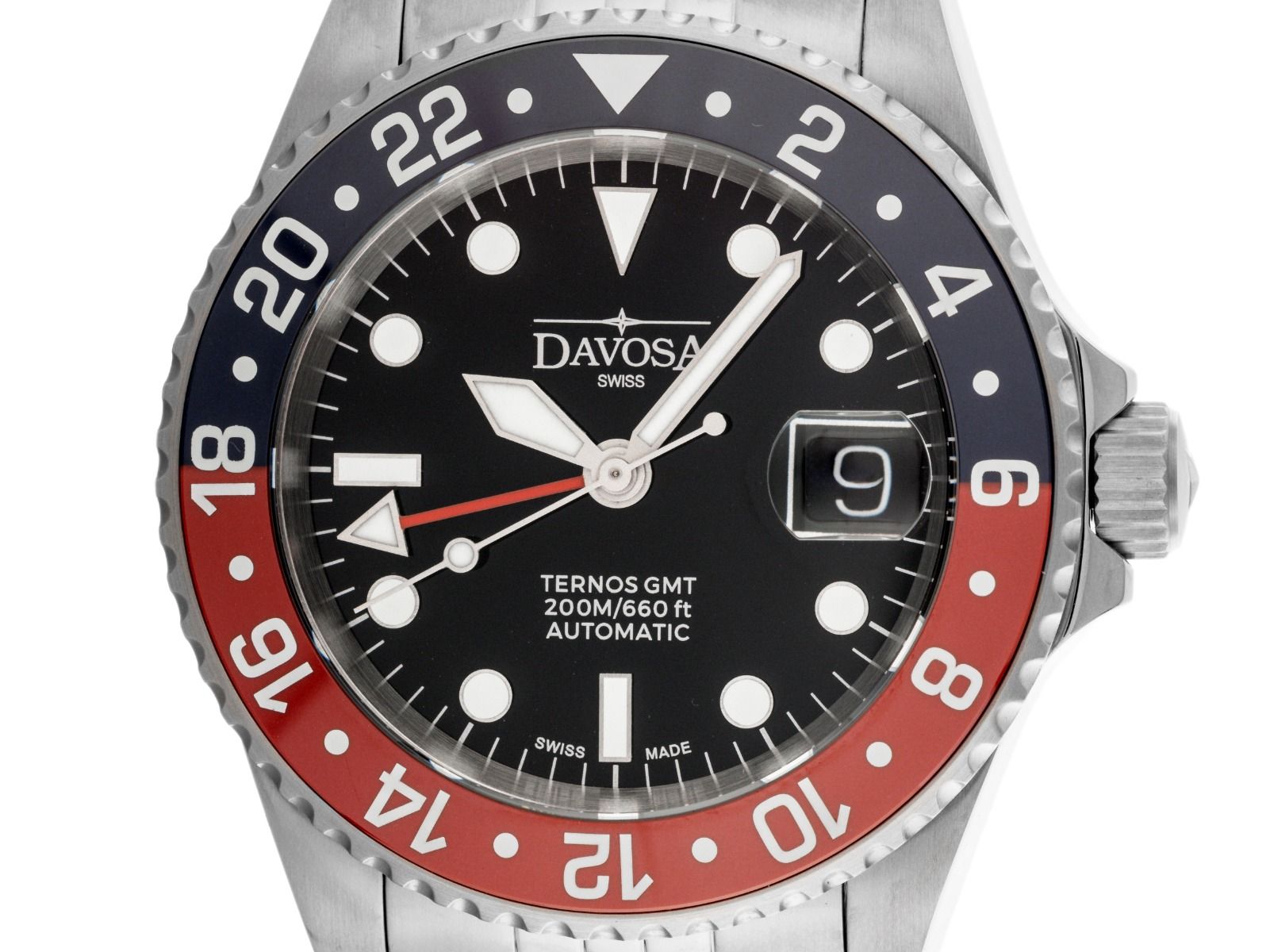 Davosa Ternos GMT Ref.161.564.06 Full Set Neu