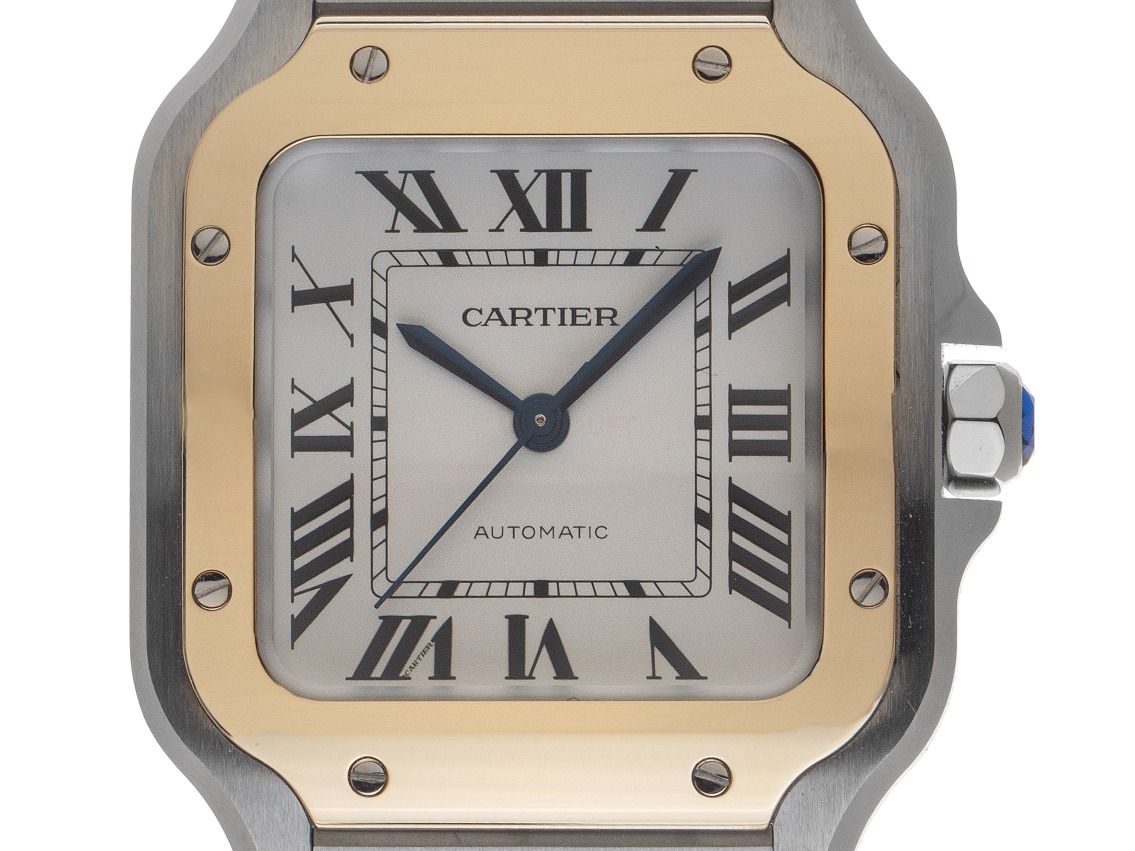 Cartier Santos Galbee MM medium Modell Ref.W2SA0016 Bj.2026 Full Set Ungetragen