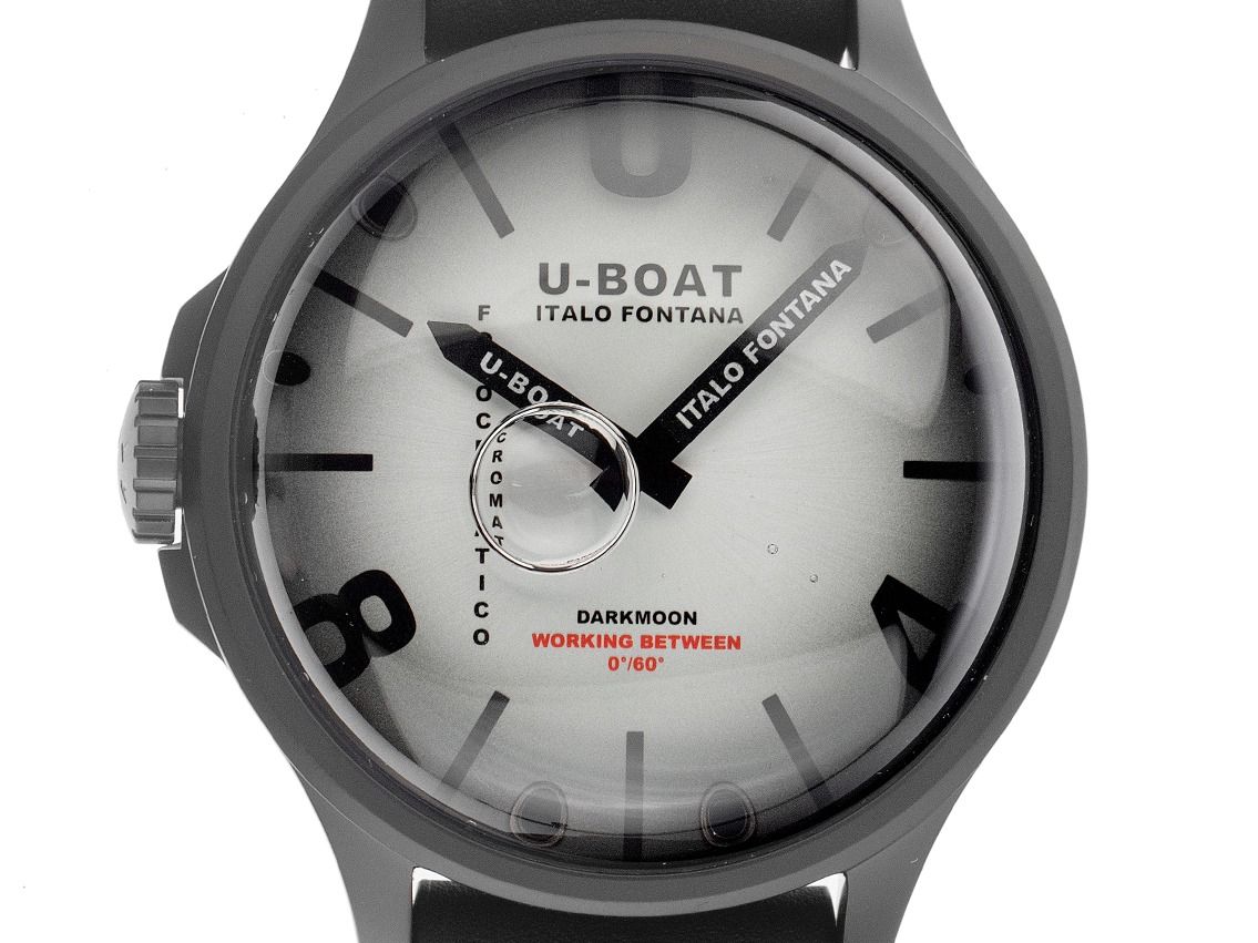 U-Boat Darkmoon Kama PVD Grey Ref.3339 Full Set Neu 