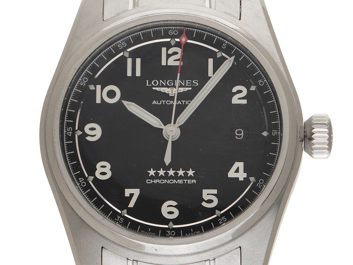 Longines Spirit Ref.L3.810.4.53.6 Bj.2021 Full Set Original Unpoliert
