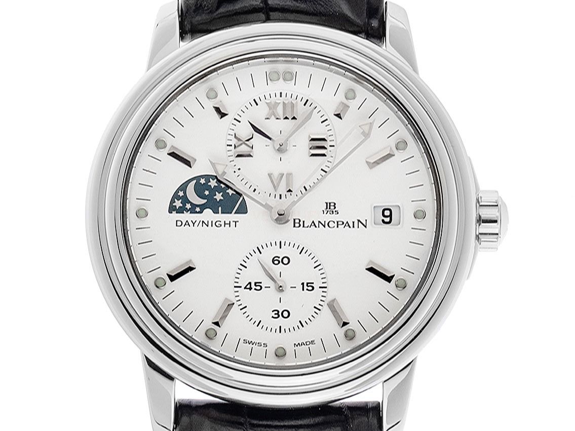 Blancpain Léman Time Zone Ref.2160-1127-53 Bj.2002 original Box wie Neu Vintage