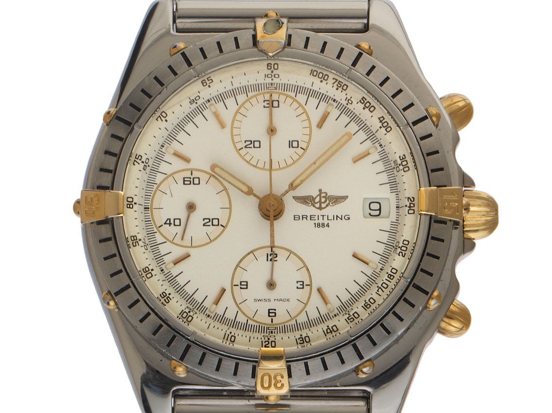 Breitling Chronomat Ref.B13047 Bj.2000 original Box sehr gut Vintage