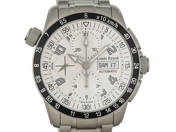 Louis Erard Sportive Chrono Day Date Stahl Automatik 42mm UVP 1.499,- Neu