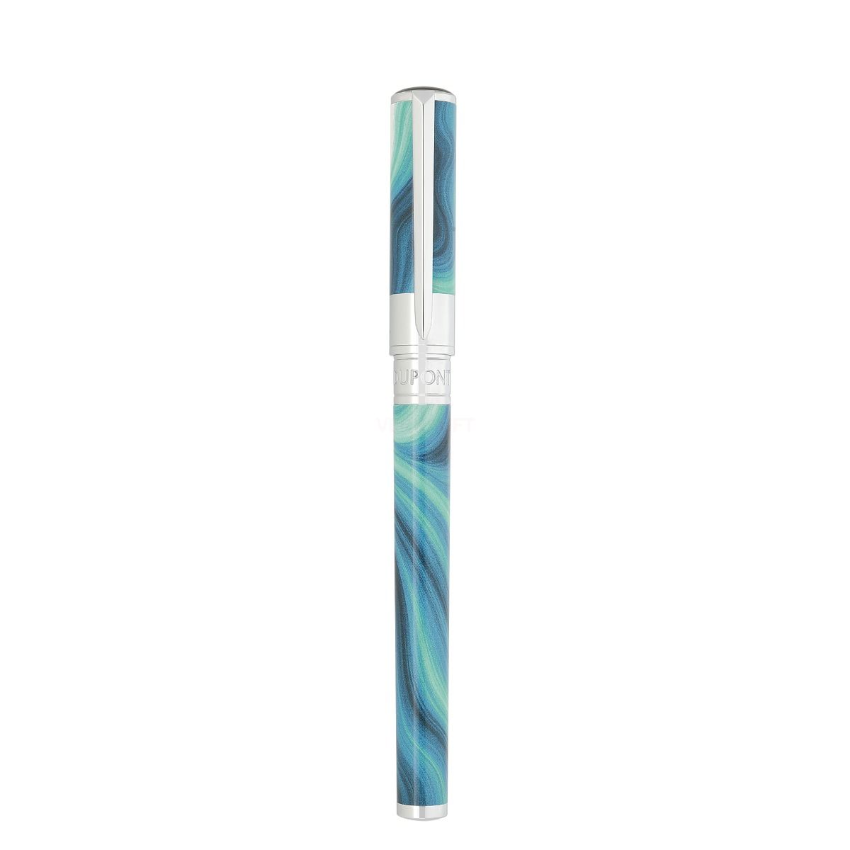 S.T. Dupont Kugelschreiber WI-Initial Geode Blau Ref.272035 Full Set