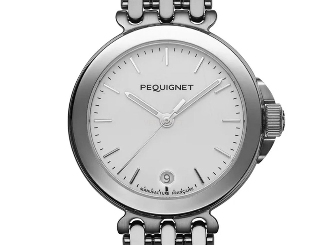Pequignet Montre Moorea Ref.4240313 Full Set Neu