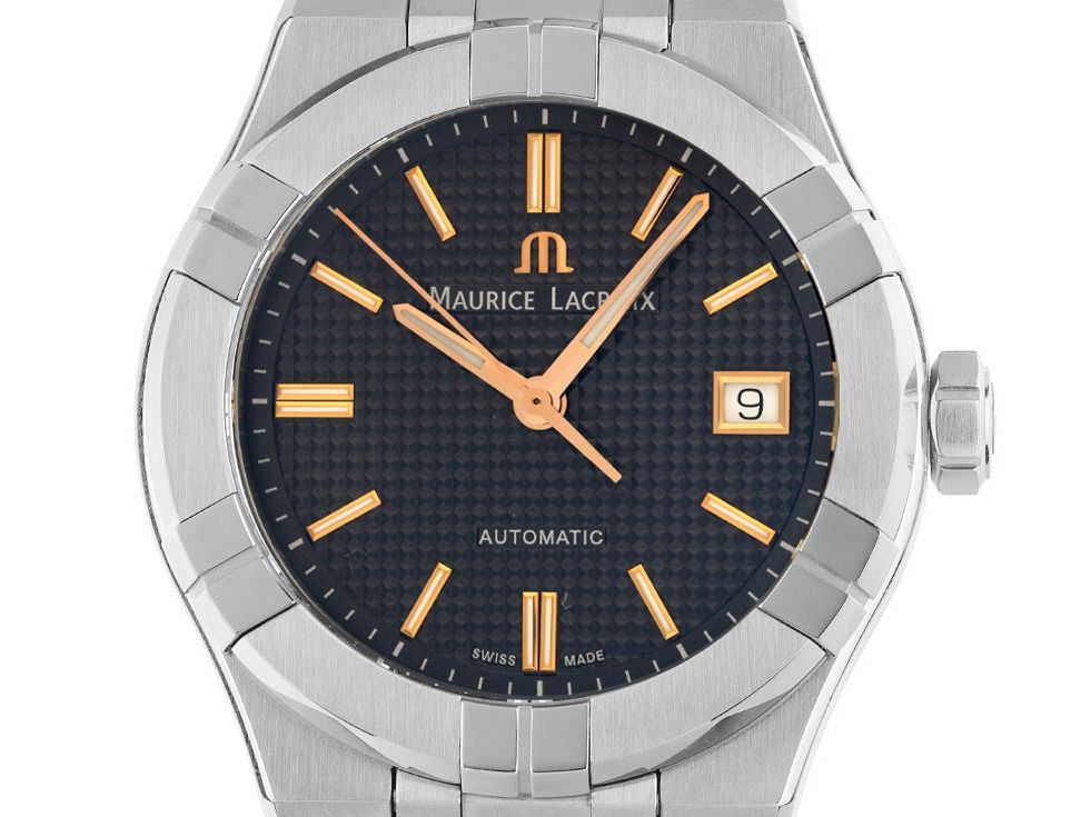 Maurice Lacroix Aikon Gents Ref.AI6007-SS002-331-1 Bj.2023 Full Set Wie Neu