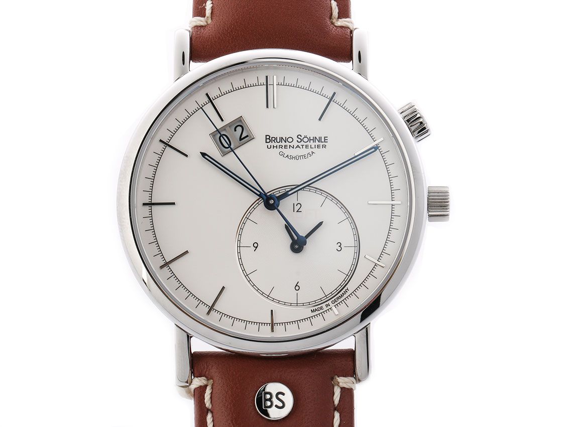 Bruno Söhnle Glashütte Lago GMT Stahl Quarz 42mm UVP 485.- Neu